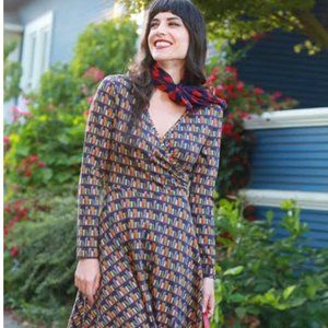 NWOT Effie's Heart Sarah Dress Library Print